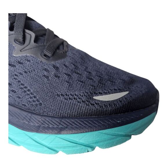 HOKA ONE ONE Clifton 8 "Outer Space Atlantis" Running Shoes Size 7.5B - Picture 10 of 16